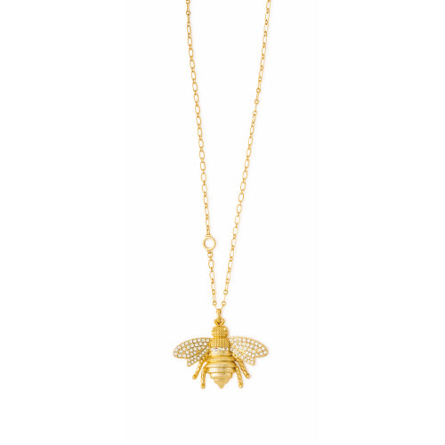 BEE TOGGLE NECKLACE 34"