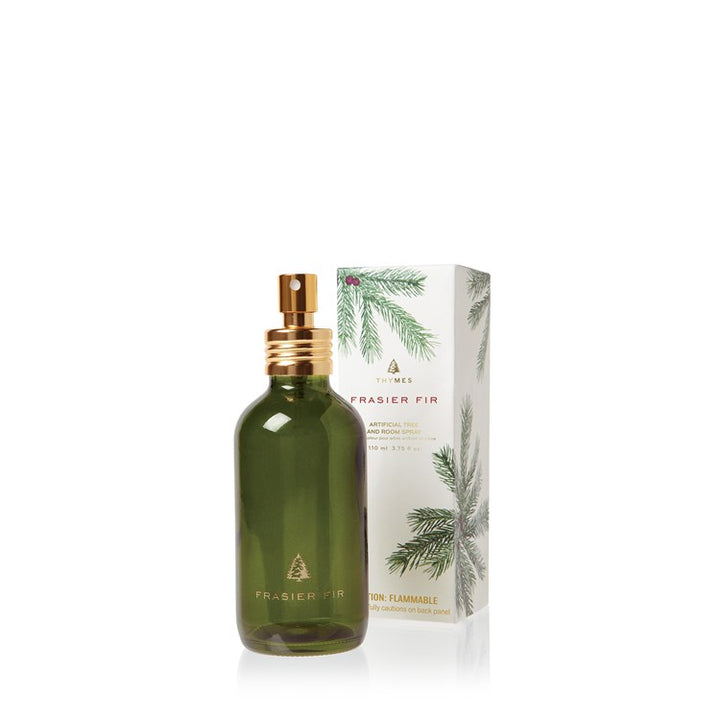 Frasier Fir Tree and Room Spray bottle with evergreen label